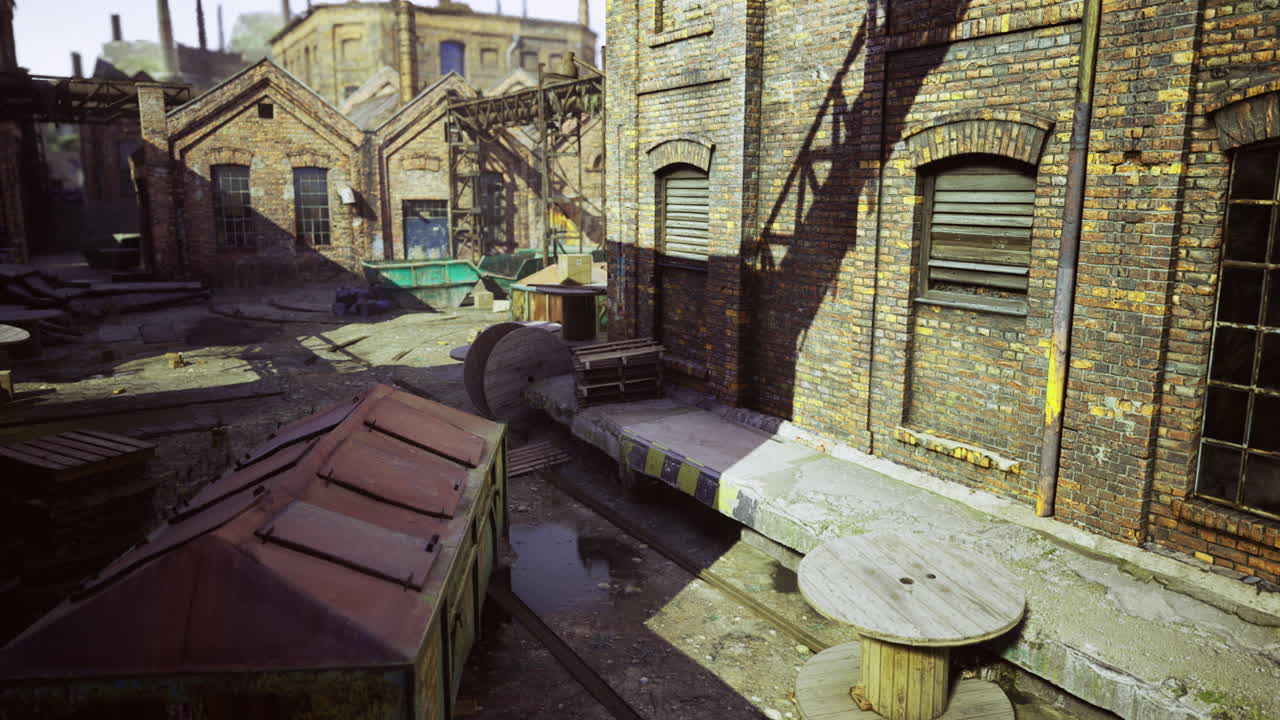 Urban exploration reveals hidden gems in a forgotten industrial site