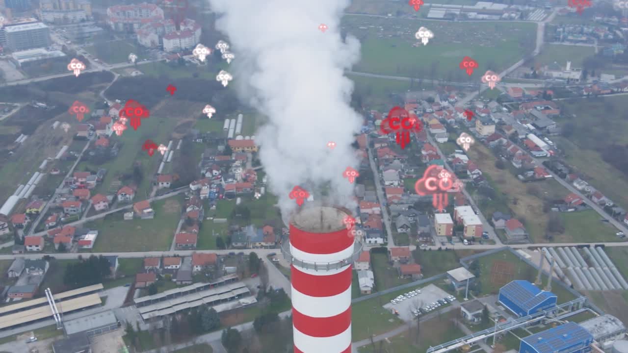 이산화탄소 오염은 글로벌 환경 생태 문제입니다.