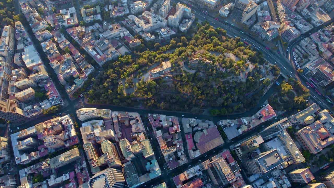 칠레의 산티아고 시에 있는 세인트 루시아 힐 기념비 (st. lucia hill monument)