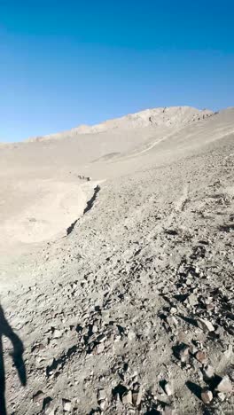 pov shot Leh Ladakh Many mountains are visible