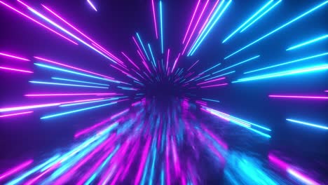 neon speed tunnel