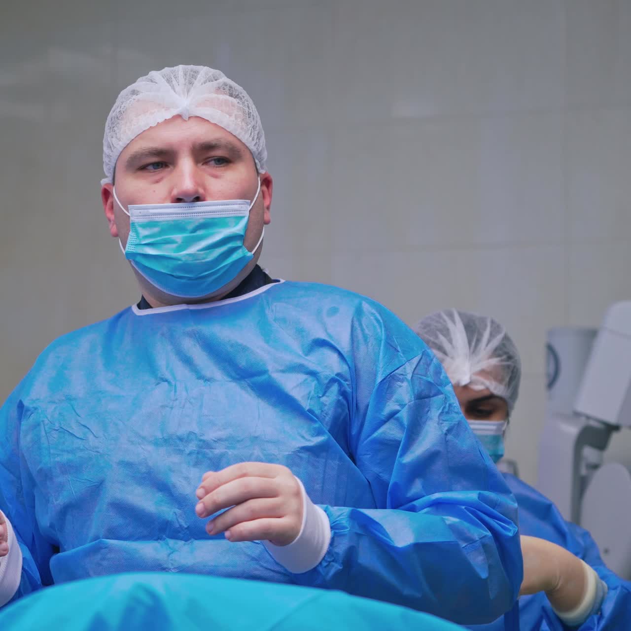 Doctor in operating theater