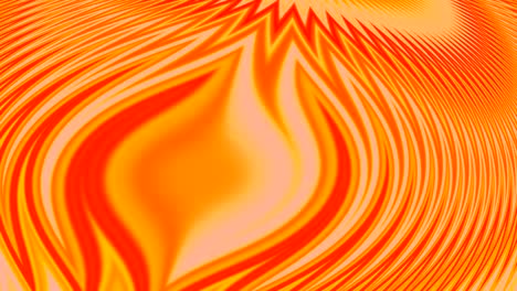 background with movements forming sinuous waves with zigzag and lines in bright colors red, orange , white and yellow