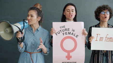 women's rights protest