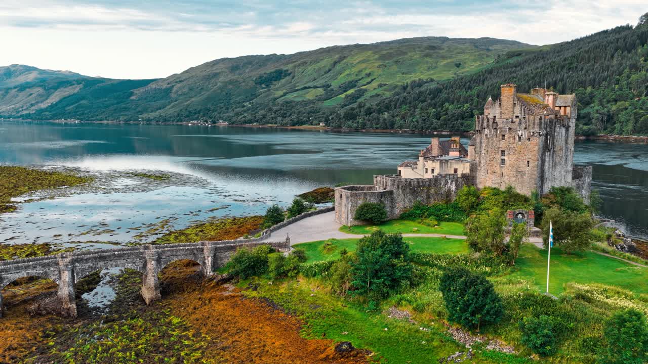 스코틀랜드의 eilean donan 성