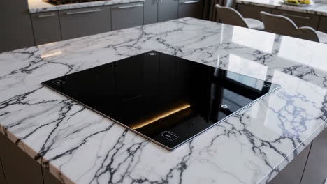 modern luxury kitchen with island