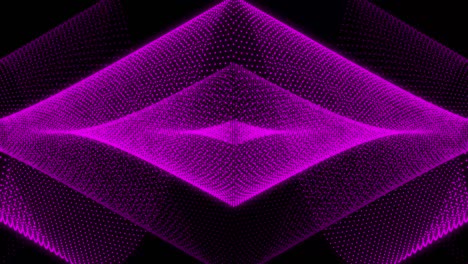 pink color dot shape pattern animation motion graphics