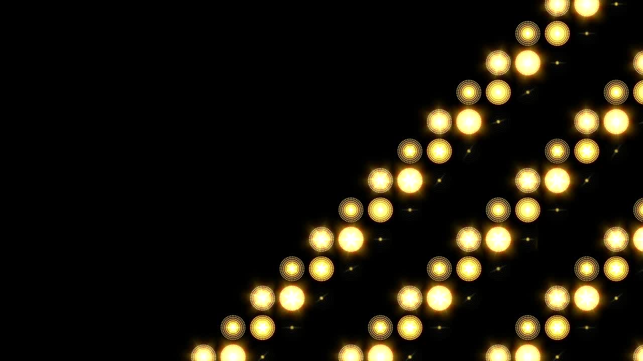 diagonal móvil inclinado escenario led reflector de matriz luces de tablero de fondo visual