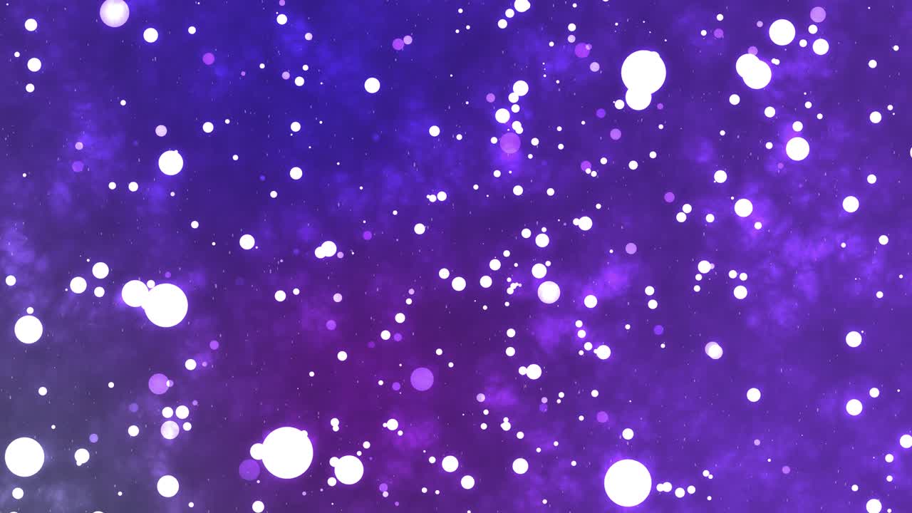 떠다니는 폴카 점 입자 애니메이션 모션 그래픽