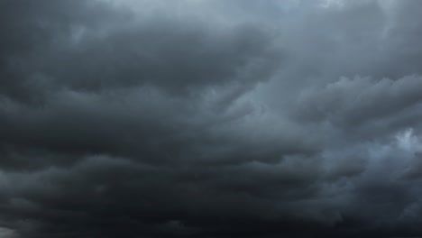 time lapse of sky with storm clouds