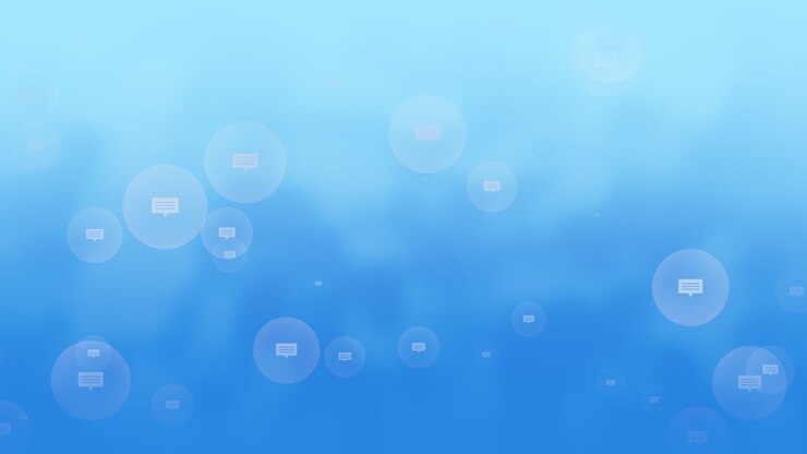 bevægelsesmeddelelsesikoner på enkel netværksbaggrund