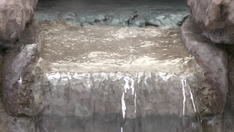 Close-up-of-water-in-a-fountain-in-Oak-View-California