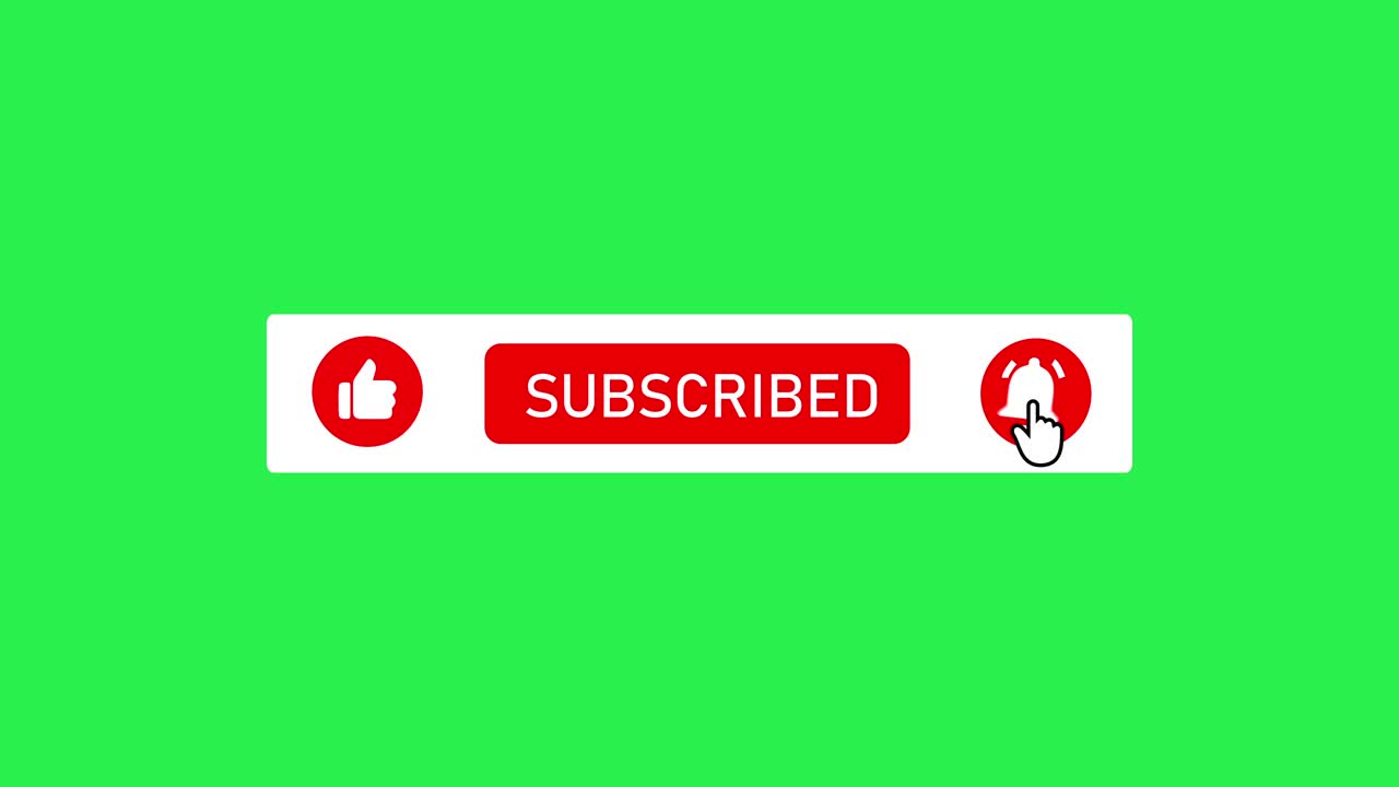 YouTube Subscribe and Notification Button