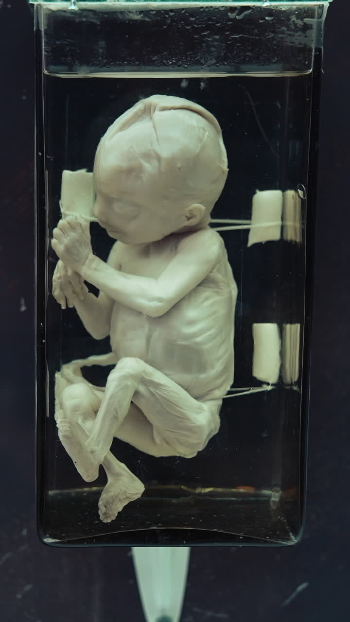 Modello umano presso un museo medico