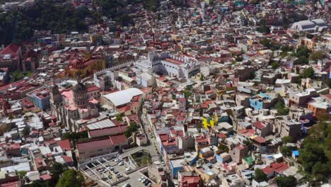 AERIAL:-Guanajuato-City,-Mexico