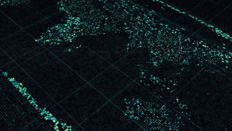 visualización de mapas mundiales digitales
