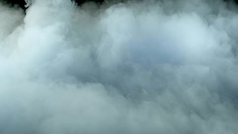 nubes de humo de hielo seco realistas