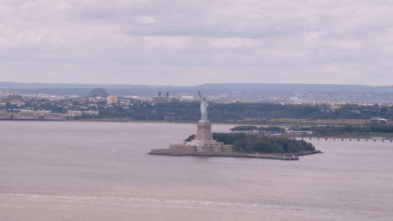 Statue of Liberty from Above