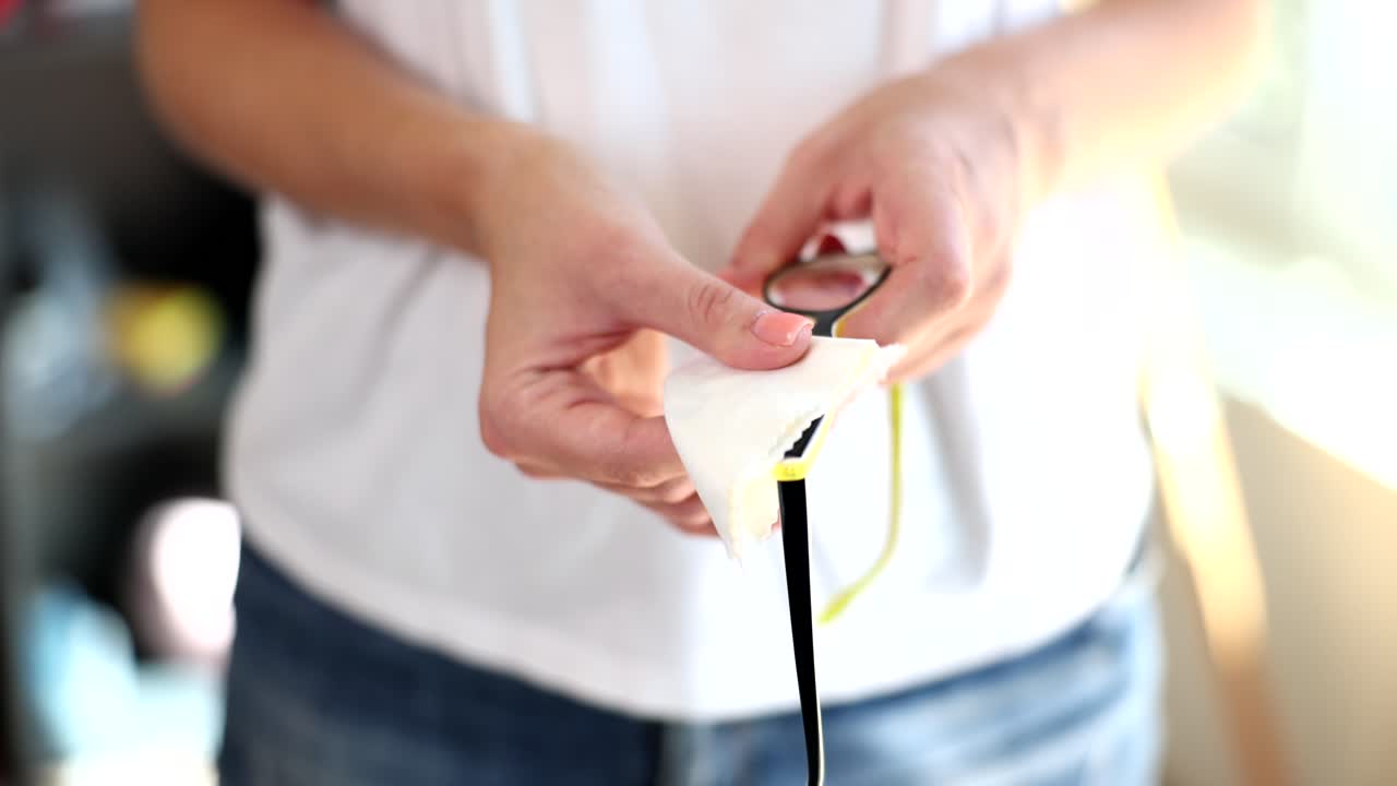 Cleaning Eyeglasses