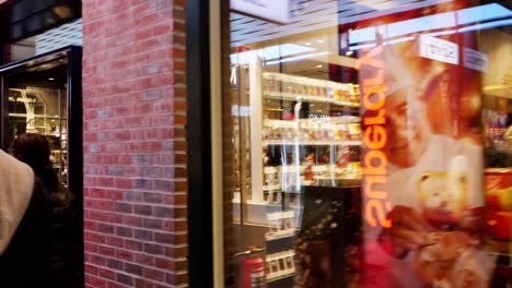 shopping mall store fronts