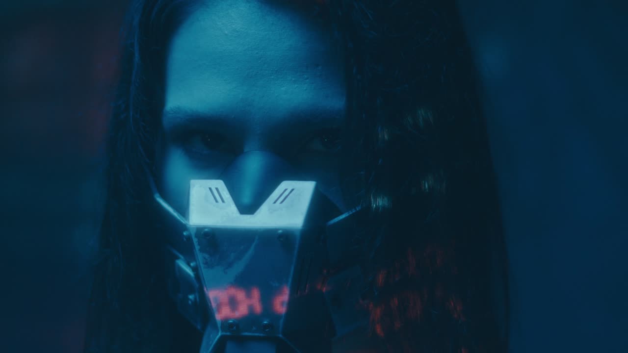 retrato del ciberpunk