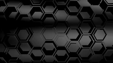 el fondo de los hexágonos