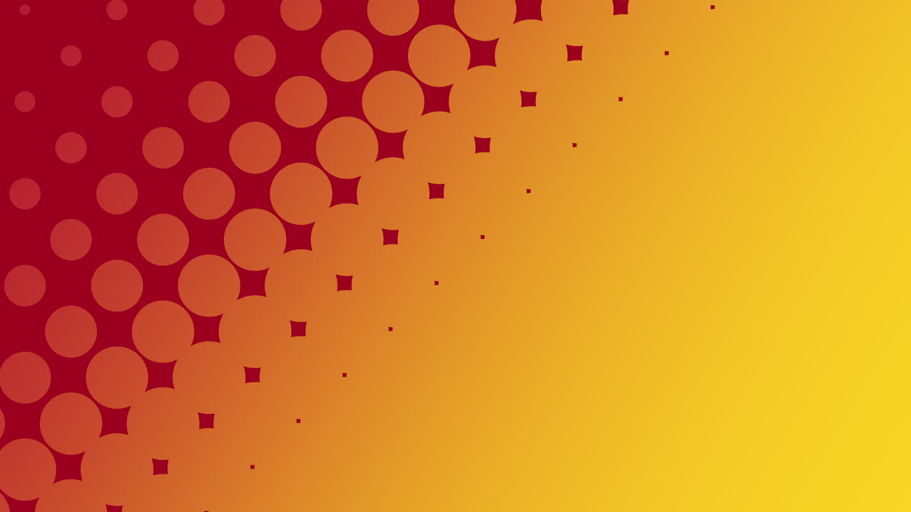 diseño abstracto colorido círculos rojos y amarillos y puntos para diseño web y gráfico