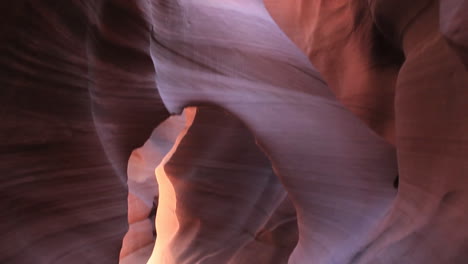 red rock walls of a enclosed geological formation 2