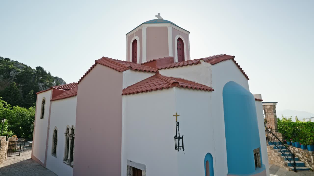 edificio de la iglesia en kos grecia
