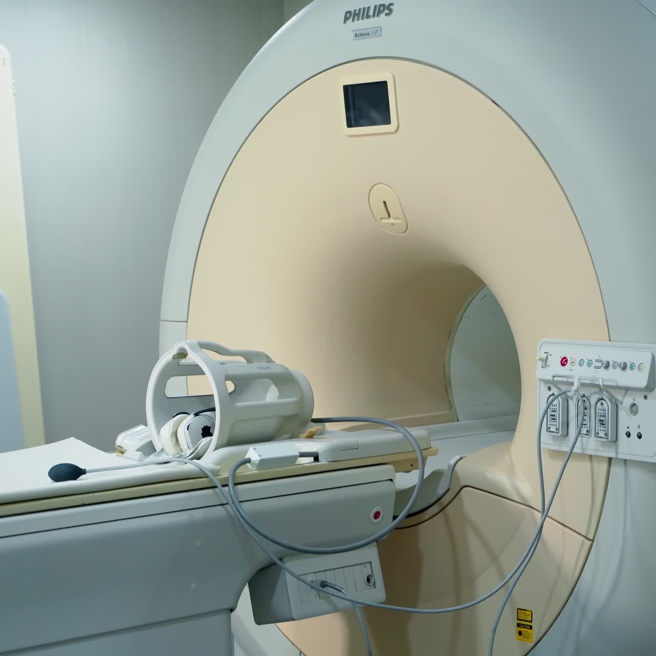 MRI scanner at hospital