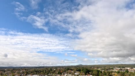 vistas panorámicas de ballarat, victoria, australia