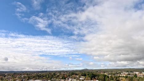 scenic overlook of ballarat, victoria, australia