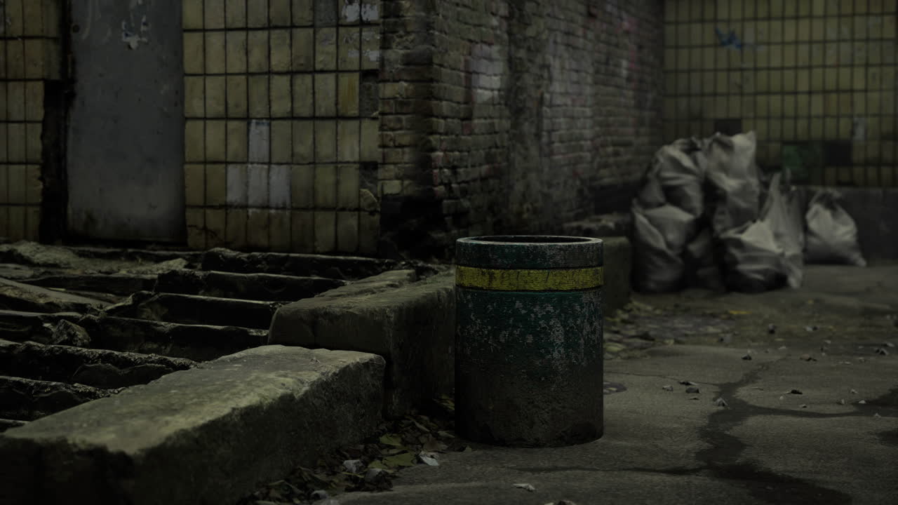 Abandoned space reveals the whispers of forgotten stories beneath the rubble