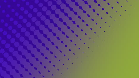 patrón de hexágonos de arco iris retro