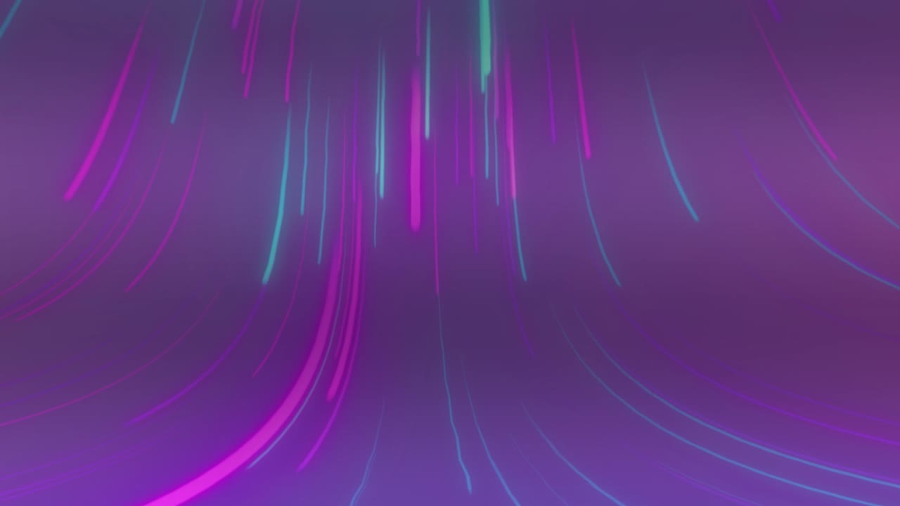 fondo animado en colores brillantes y gradientes. fondo con líneas de neón. plantilla colorida. video de stock de bucle.