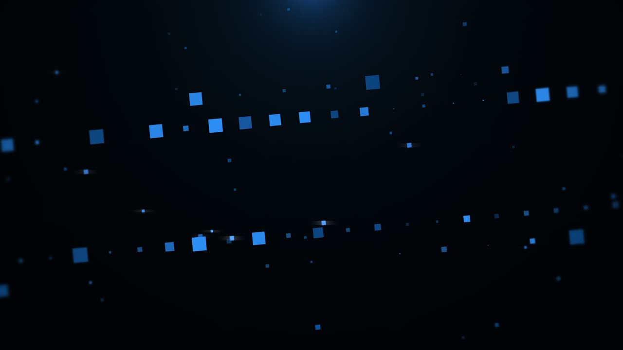 Neon disco blue dots