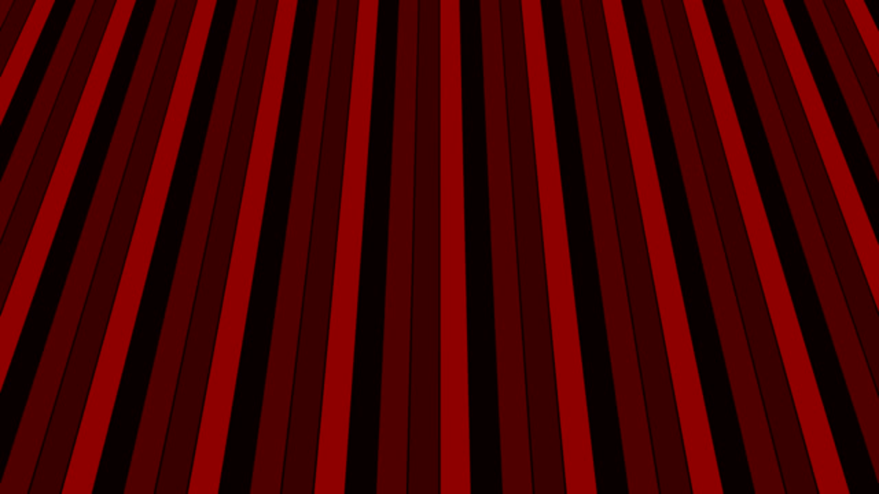 위로 기울어지고 움직이는 기하학적 형상을 가진 그래픽 비디오 패턴.