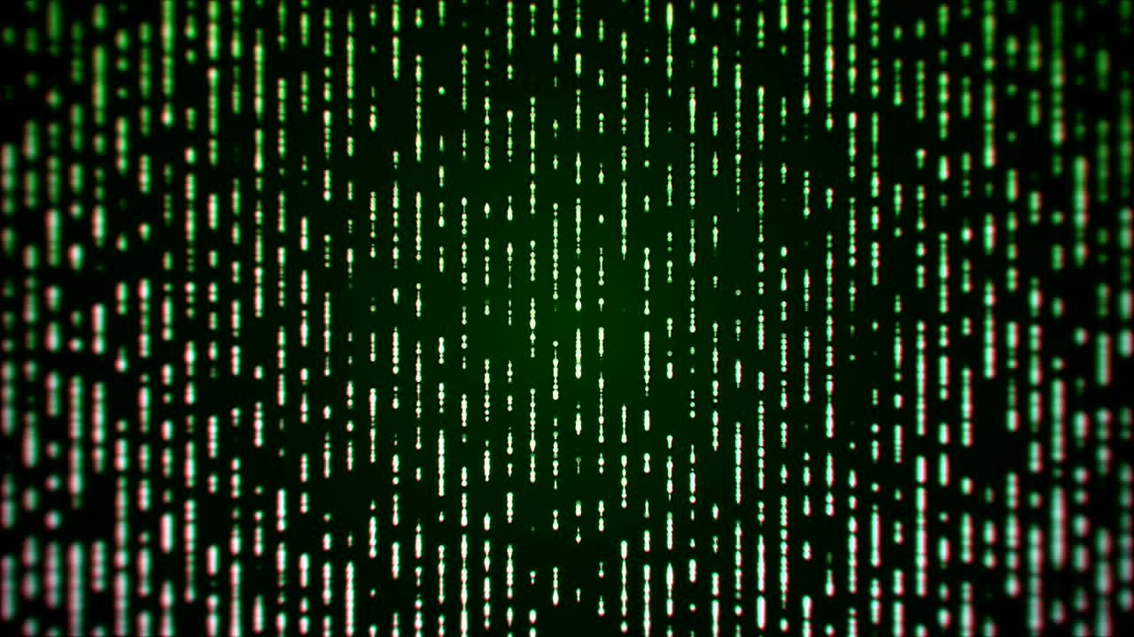 Green Particles Abstract Background (Loopable)