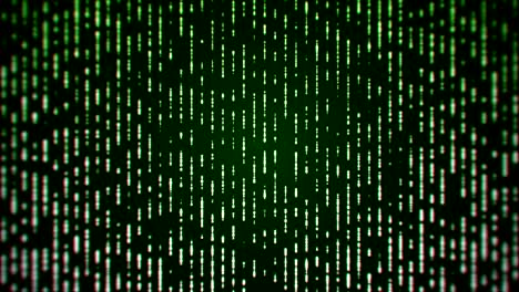 las partículas verdes de fondo abstracto (en bucle)