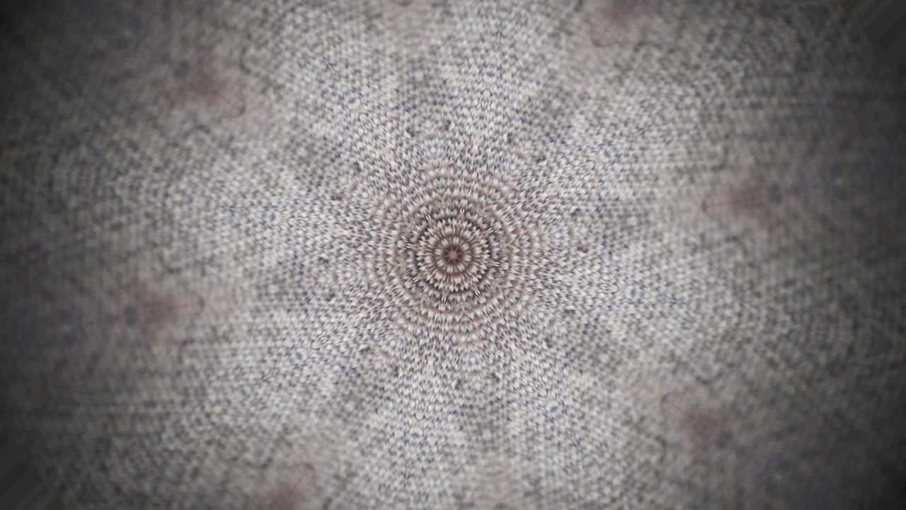 Multicolored abstract background and movement with kaleidoscope effect