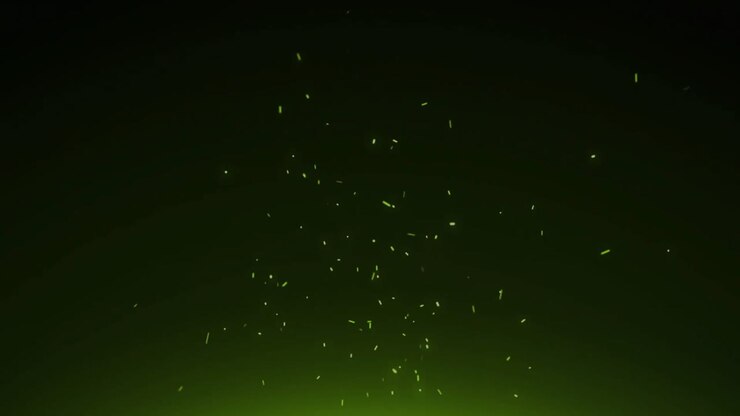 анимация светлых пятен на черном фоне