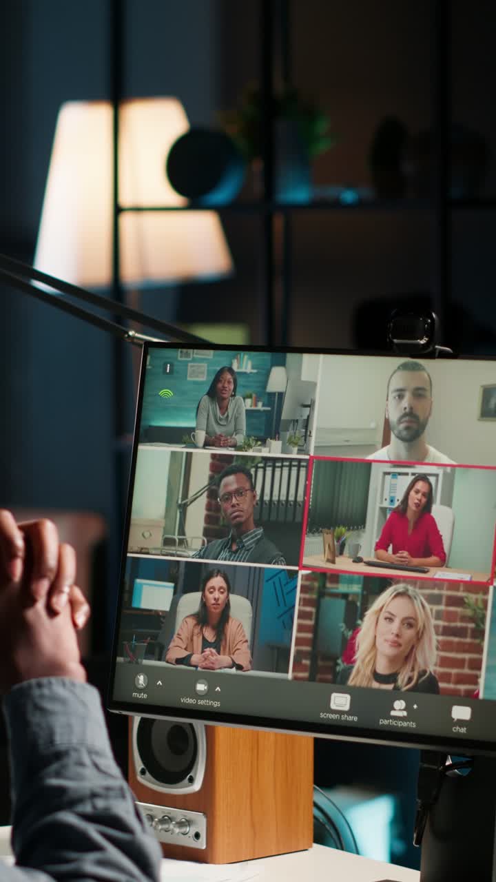 Online Video Conference Meeting