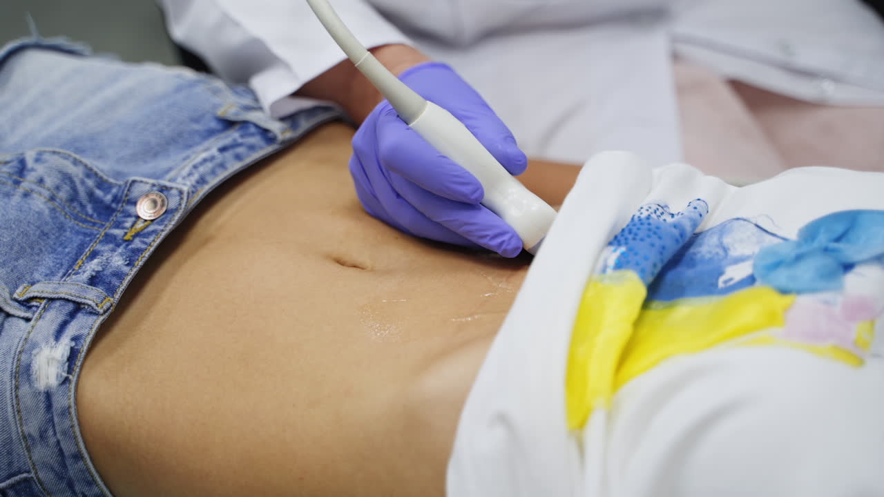 Abdominal Ultrasound Procedure