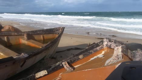 artisanal fishing along the coast