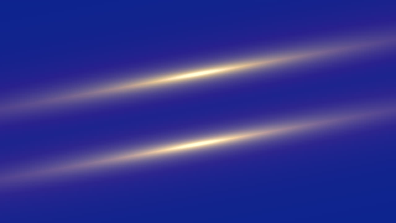 volar confeti dorado y líneas en degradado azul