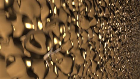 looping golden background