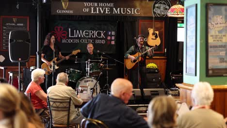 audience enjoying a live music show indoors