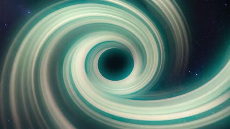 abstract black hole or wormhole swirl in space