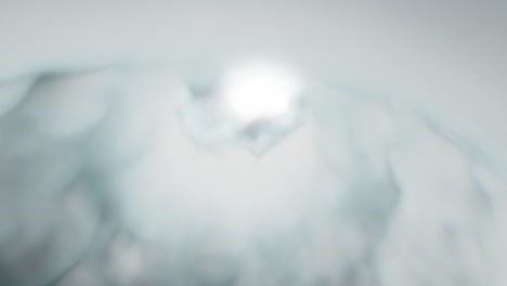 el túnel de bucle en las nubes animación