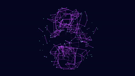 interconnected network a visual representation of lines and dots in a web-like structure